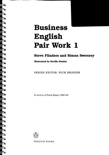 Business English Pair Work 1