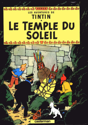 Les aventures de Tintin: Le Temple du soleil. Bande dessinée