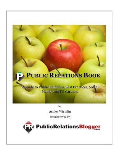 Public relations book