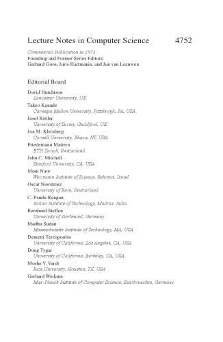 Advances in Information and Computer Security: Second International Workshop on Security, IWSEC 2007, Nara, Japan, October 29-31, 2007. Proceedings