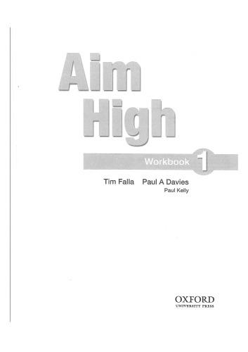 Aim High 1. Workbook