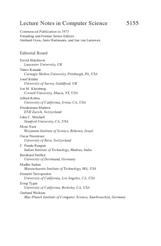 Information Theoretic Security: Third International Conference, ICITS 2008, Calgary, Canada, August 10-13, 2008. Proceedings