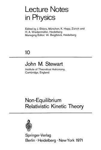 Non-Equilibrium Relativistic Kinetic Theory