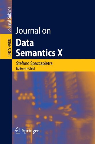 Journal on Data Semantics X