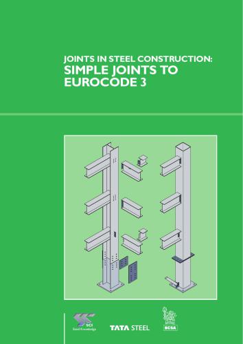 Joints in Steel Construction. Simple joints to eurocode 3