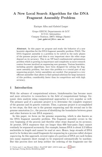 Evolutionary Computation in Combinatorial Optimization: 7th European Conference, EvoCOP 2007, Valencia, Spain, April 11-13, 2007. Proceedings