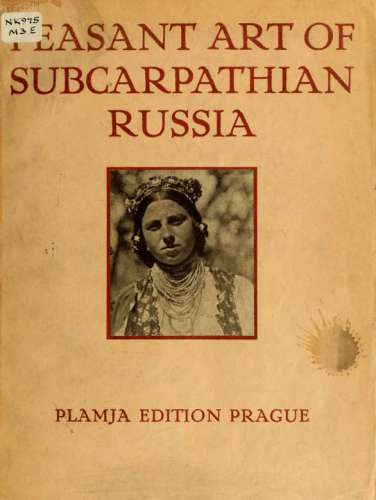 Peasant art of subcarpathian Russia