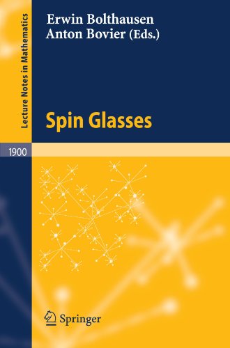 Spin glasses