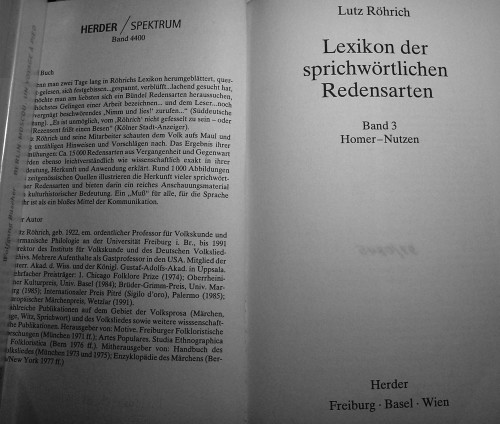 Lexikon der sprichwörtlichen Redensarten. Bd. 3