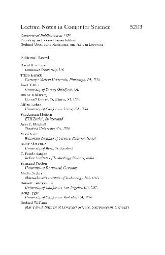 Sequences and Their Applications - SETA 2008: 5th International Conference Lexington, KY, USA, September 14-18, 2008 Proceedings