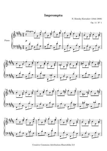 3 piano pieces (Op. 11)