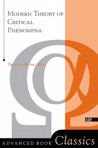 Modern theory of critical phenomena