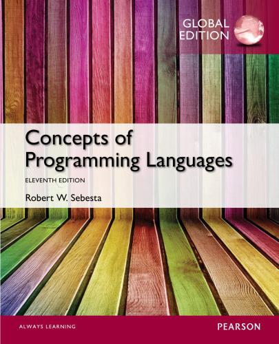 Concepts of Programming Languages, Global Edition