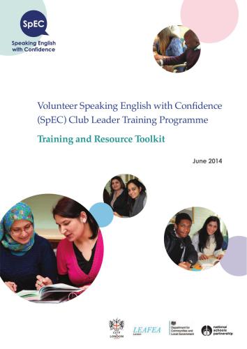 Volunteer Speaking English with Confidence - Training and Resource Toolkit