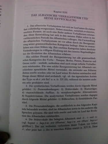 Historische Grammatik der albanischen Sprache (Teil 2)