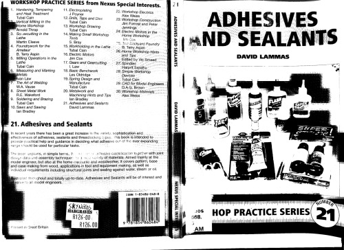 Adhesives and Sealants