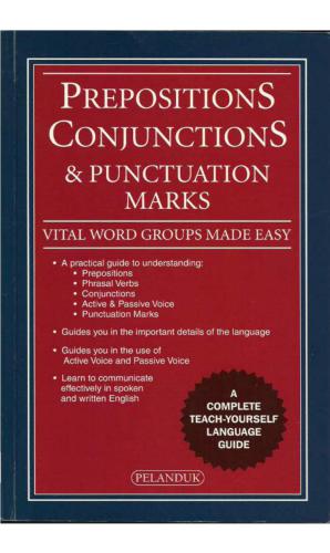 Prepositions, Conjunctions and Punctuation Marks