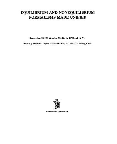 Equilibrium and nonequilibrium formalisms made unified