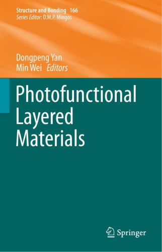 Photofunctional Layered Materials (Structure and Bonding. Vol. 156)