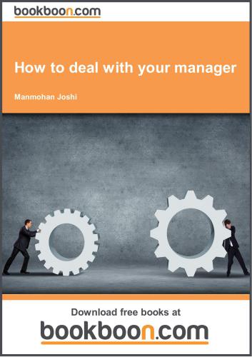 How to deal with your manager