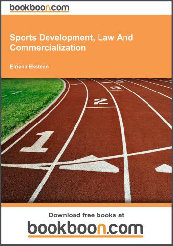 Sports Development, Law And Commercialization