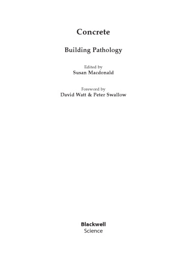 Concrete Building Pathology