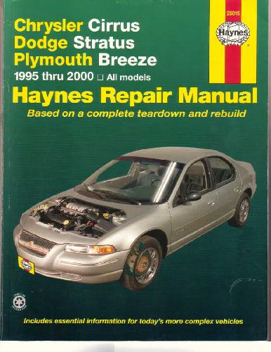 Chrysler Cirrus, Dodge Stratus, Plymouth Breeze, 1995-2000 