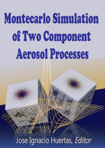 Montecarlo Simulation of Two Component Aerosol Processes