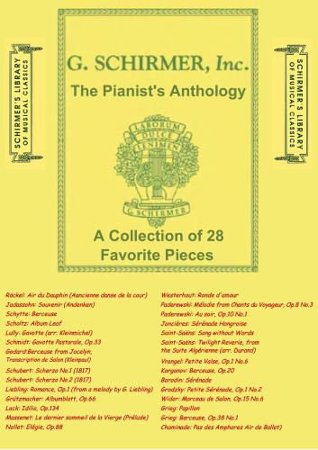 The Pianist's Anthology. A Collection of Twenty-Eight Favorite Pieces