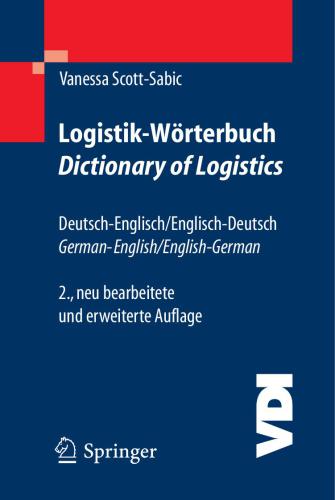 Logistik-Wörterbuch.Deutsch - Englisch und Englisch - Deutsch