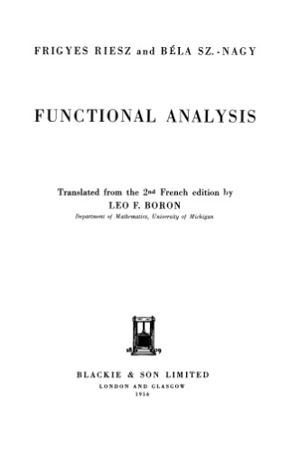 Functional Analysis