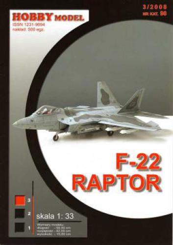 Hobby Model 098 - F-22 Raptor (3/2008)