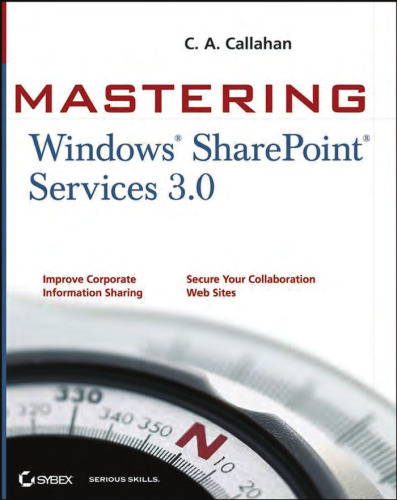 Mastering Windows SharePoint Services 3.1