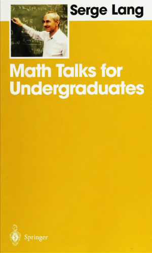 Math Talks for Undergraduates