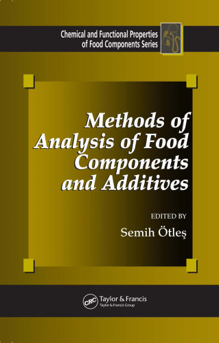 Methods of Analysis of Food Components and Additives