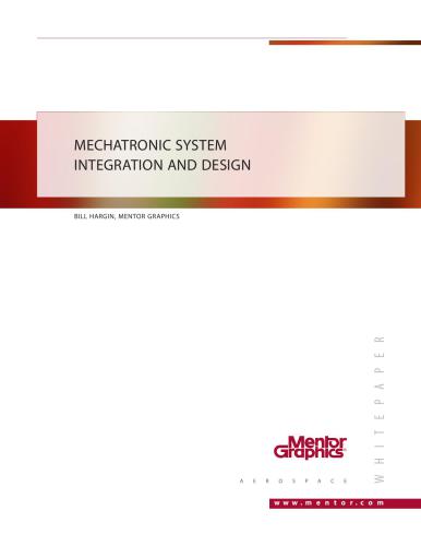 Mechatronic system integration and design