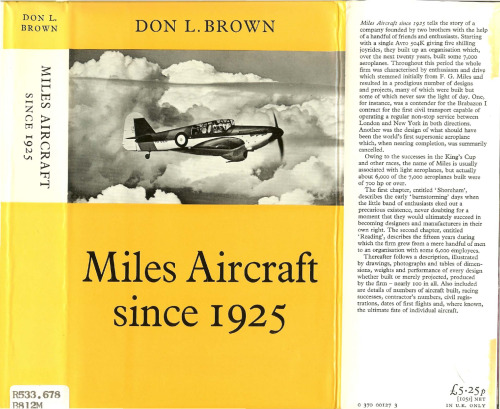 Miles Aircraft Since 1925