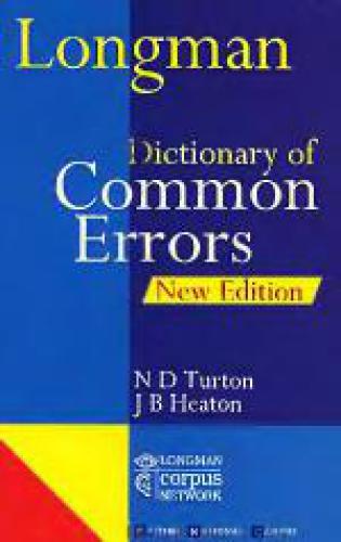 Longman Dictionary of Common Errors