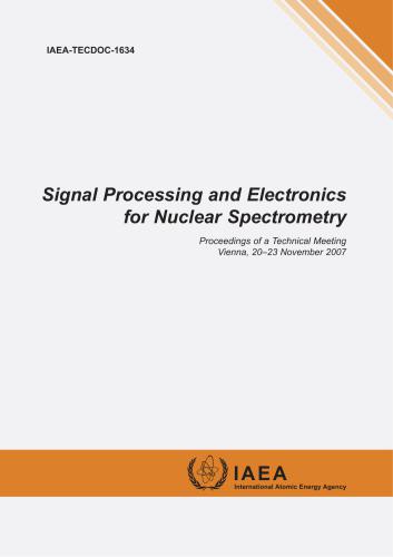 Signal Processing and Electronics for Nuclear Spectrometry