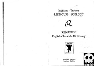 İngilizce-Türkçe Redhouse Büyük Elsözlügü