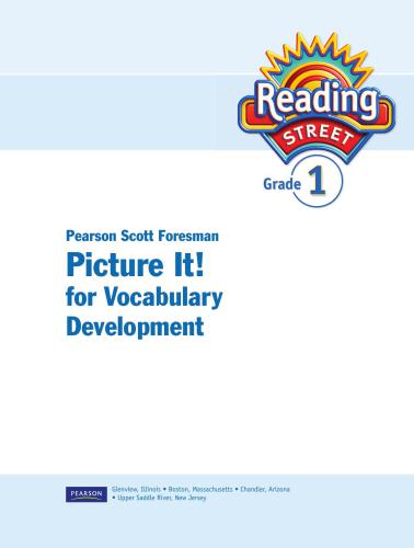 Picture It! for Vocabulary Development, Grade 1