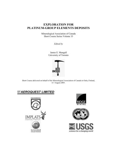 Exploration for platinum-group elements deposits