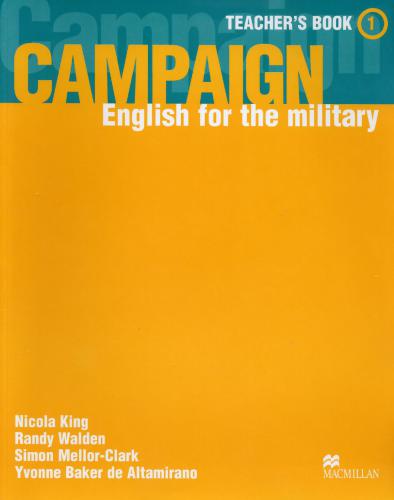 Campaign 1 - English for the Military. Level 1. Teacher's Book