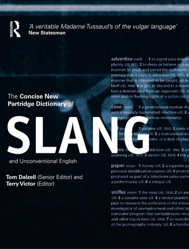 Dictionary of Slang and Unconventional English