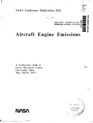 Aircraft Engine Emissions