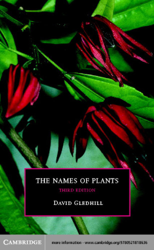 The Names of Plants