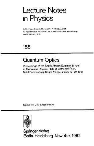 Quantum Optics