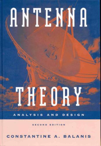 Antenna theory: analysis and design. Chapter 1-8