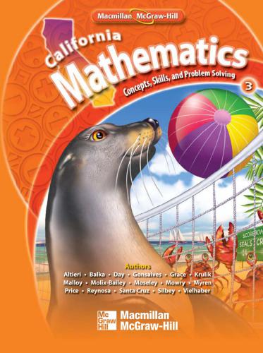 California Mathematics (Concepts, Skills, Problem Solving) Grade 3