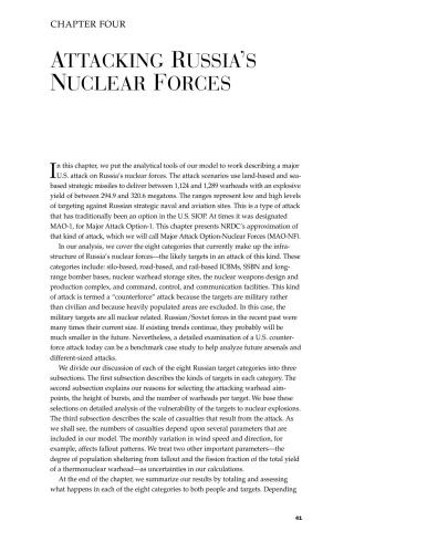 Natural Resources Defense Council. Attacking Russia’s nuclear forces